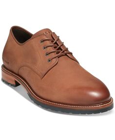 Мужские модельные туфли Berkshire Lug с простым носком Cole Haan, коричневый