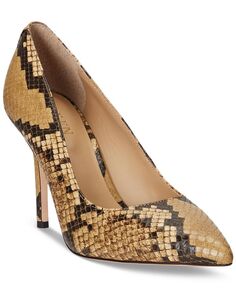 Женские туфли-лодочки Lindella II с острым носком Lauren Ralph Lauren, коричневый