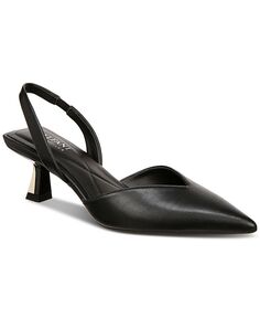 Женские туфли-лодочки без шнуровки Omari с острым носком Alfani, черный