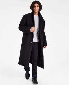 Мужское верхнее пальто букле INC International Concepts I.N.C. International Concepts, черный