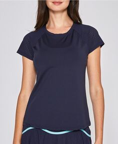 Женская футболка Performance с короткими рукавами L&apos;Etoile Sport, синий