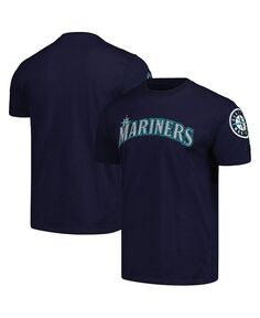 Мужская темно-синяя футболка с логотипом команды Seattle Mariners Team Pro Standard, синий