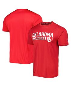 Мужская малиновая футболка Oklahoma owners Impact Knockout Champion, красный