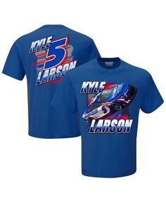 Мужская футболка Royal Kyle Larson Blister Hendrick Motorsports Team Collection, синий