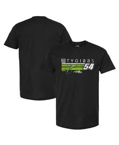 Мужская черная футболка Ty Gibbs Hot Lap Richard Childress Racing Team Collection, черный