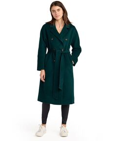 Женское стоящее пальто с поясом Belle &amp; Bloom, зеленый