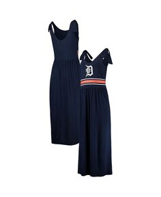 Женское темно-синее платье макси Detroit Tigers Game Over G-III 4Her by Carl Banks, синий
