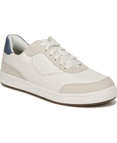 Женские кроссовки Dink It Pickleball Dr. Scholl&apos;s, цвет White/Navy Faux Leather