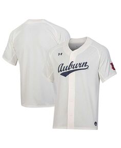 Мужская кремовая бейсбольная майка Auburn Tigers Replica Under Armour, слоновая кость/кремовый