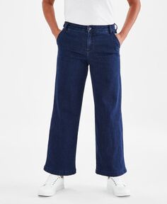 Женские джинсы широкого кроя с высокой посадкой Style &amp; Co, цвет Daisy
