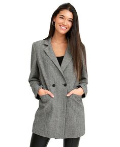 Женское пальто большого размера Kensington Belle &amp; Bloom, серый
