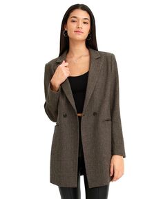 Женское пальто большого размера Kensington Belle &amp; Bloom, коричневый