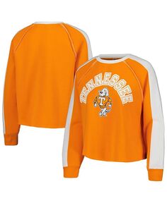 Женский укороченный пуловер Tennessee Orange Tennessee Volunteers Blindside Raglan nbsp; Gameday Couture, оранжевый