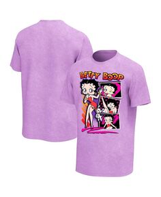 Мужская фиолетовая футболка с рисунком Betty Boop Philcos, фиолетовый