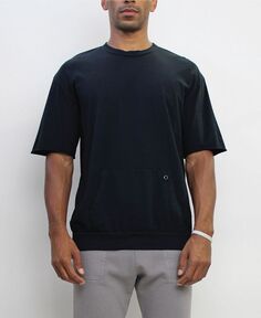 Мужская футболка с карманом и короткими рукавами COIN 1804, черный