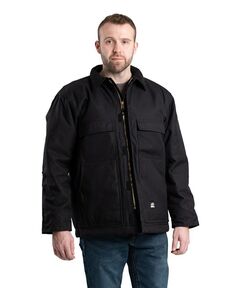 Мужское длинное утепленное пальто Icecap Berne, черный