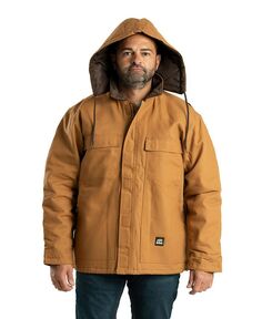 Мужское пальто Heritage Duck Chore большого размера; Высокий Berne, коричневый
