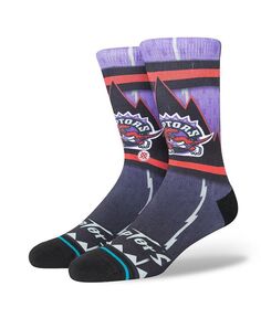 Мужские носки для экипажа Toronto Raptors Classics Fader Collection Crew Stance, фиолетовый