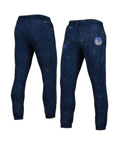 Мужские и женские брюки для бега в кислотный тон Royal Golden State Warriors The Wild Collective, синий