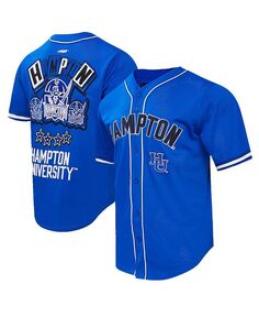 Мужская сетчатая рубашка на пуговицах Royal Hampton Pirates Homecoming Pro Standard, синий