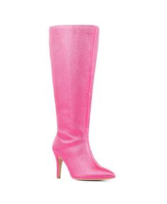 Женские ботинки Stevie Gem — широкая ширина Fashion To Figure, розовый