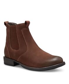 Мужские повседневные двойные ботинки челси Eastland Shoe, коричневый