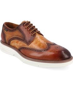 Мужские оксфорды Model 103 Wingtip Taft, цвет Walnut