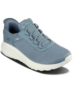 Женские слипоны Bobs Sport Squad Chaos для ходьбы от Finish Line Skechers, серый