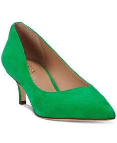 Женские туфли без шнуровки Adrienne с острым носком Lauren Ralph Lauren, зеленый