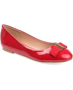 Женские туфли без каблуков Kim Journee Collection, красный