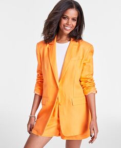 Женский пиджак с двумя пуговицами Bar III, оранжевый