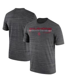 Мужская темно-серая футболка Oklahoma owners Velocity Legend Performance Nike, серый