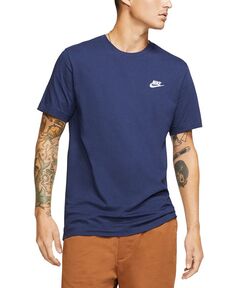 Мужская футболка Sportswear Club Nike, цвет Navy