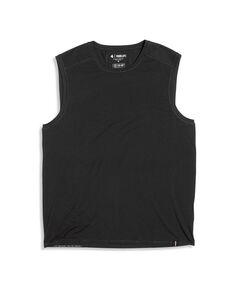 Мужская футболка с радиусными мышцами Fourlaps, черный