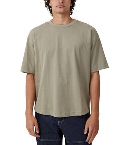 Мужская футболка с короткими рукавами и короткими рукавами Box Fit COTTON ON, зеленый