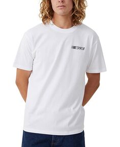Мужская футболка свободного кроя NASCAR COTTON ON, цвет White, Original Logo