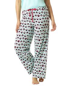 Женские пижамные брюки с принтом Just Kittying Hue, мультиколор