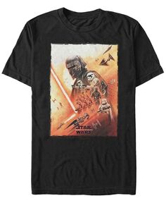 Мужская футболка с плакатом «Звездные войны: Скайуокер. Восхождение Кайло Рена» Fifth Sun, черный