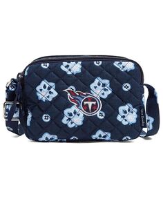 Женская маленькая сумка через плечо Tennessee Titans Stadium Vera Bradley, синий