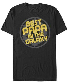 Мужская футболка Empire Papa с короткими рукавами и круглым вырезом Fifth Sun, черный