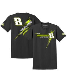 Мужская черная футболка Kyle Busch Lifestyle Richard Childress Racing Team Collection, черный