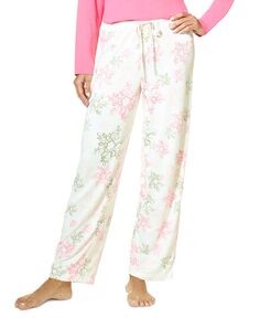 Женские пижамные брюки с принтом Hue, белый