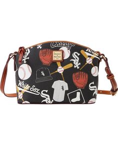 Женская сумка через плечо Chicago White Sox Game Day Suki Dooney &amp; Bourke, черный