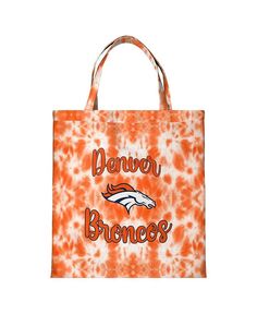Женская большая сумка-тоут с надписью Denver Broncos FOCO, оранжевый