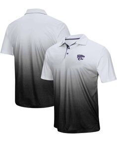 Мужская серая рубашка-поло с логотипом Kansas State Wildcats Magic Team Colosseum, серый
