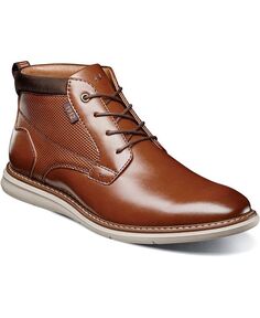 Мужские туфли Chase Chukka с простым носком Nunn Bush, цвет Cognac Multi