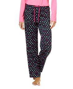Женские пижамные брюки с принтом Hue, цвет Black