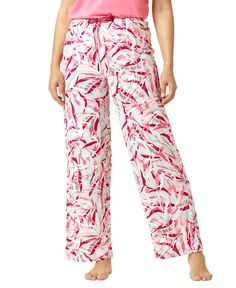 Женские классические пижамные штаны Love Strikes Hue, розовый
