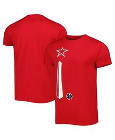 Мужская и женская красная футболка Washington Wizards Element с логотипом в стиле поп-музыки Stadium Essentials, красный