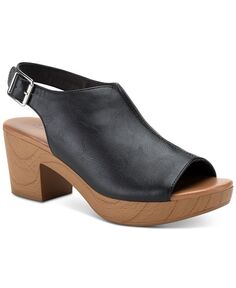 Женские сандалии Amara с открытой пяткой Style &amp; Co, черный